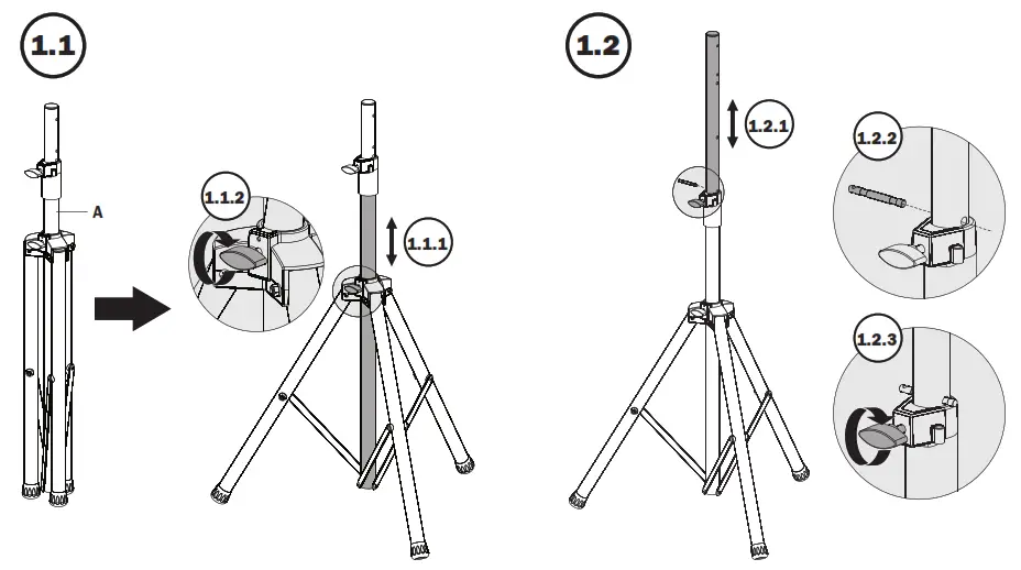 TRIPP-LITE - Assembling the Stand