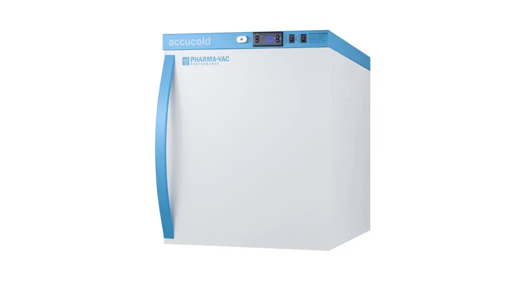 Accucold Ars1pv Countertop Pharma-vac Medical Refrigerators Instruction Manual