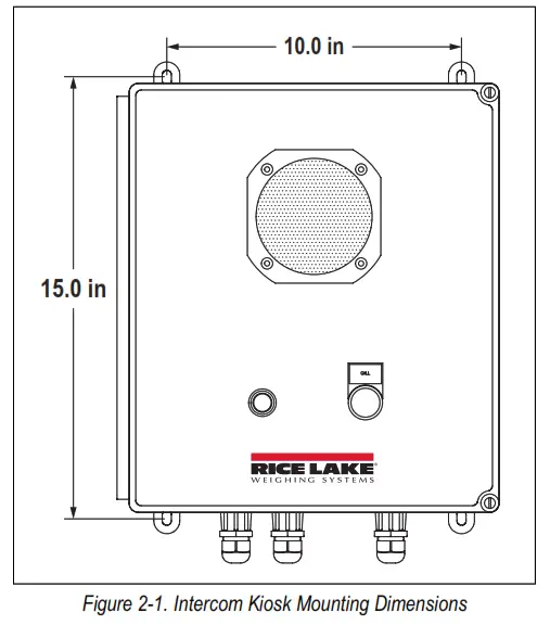 RICE LAKE 215778 Scale Intercom - fig 0