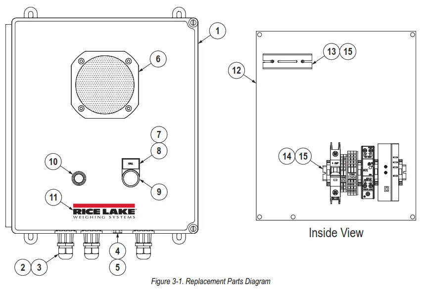 RICE LAKE 215778 Scale Intercom - fig 9