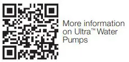Aquascape ULTRA Water Pump Instruction Manual - QR Code