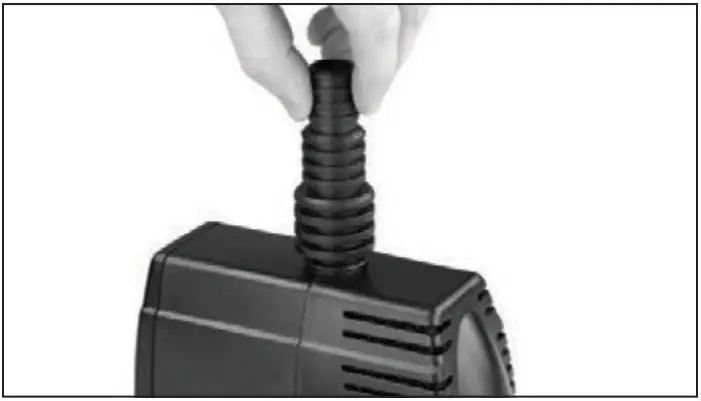 Aquascape ULTRA Water Pump Instruction Manual - The Multi-Hose Adapter can be threaded directly