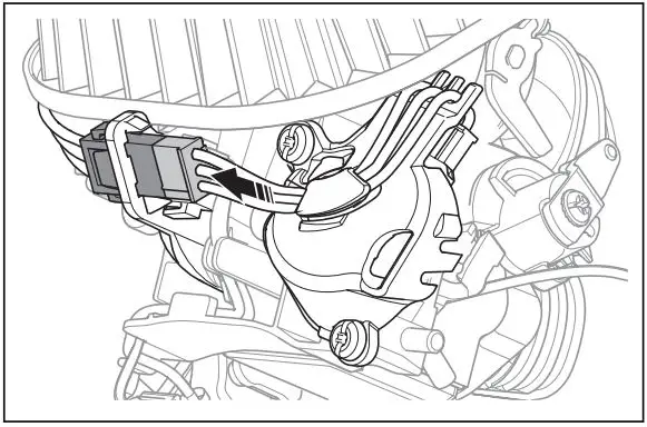Husqvarna Exhibit 8 Connectivity Device - Connect the connector
