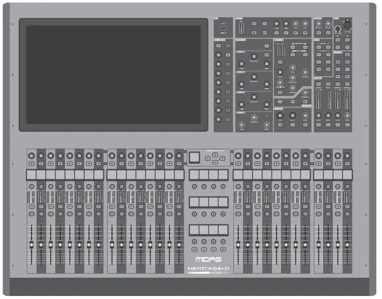 MIDAS HD96 24 CC TP Live Digital Console Control Center -