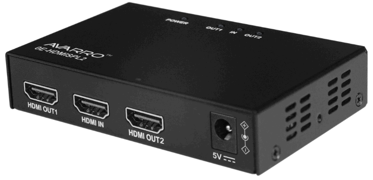 AVARRO 0E-HDMISPL2 2 Ports HDMI Splitter