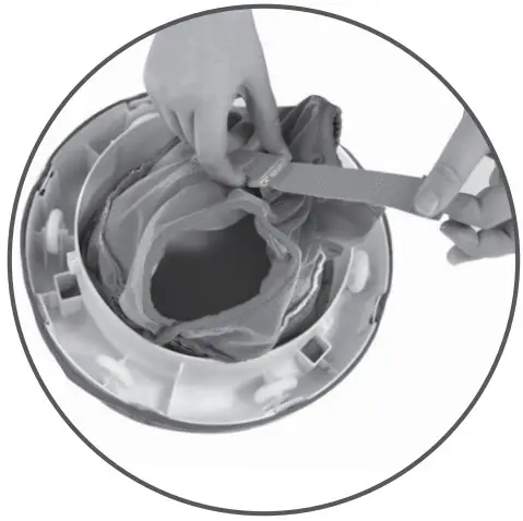 To adjust Seat Pad height... 