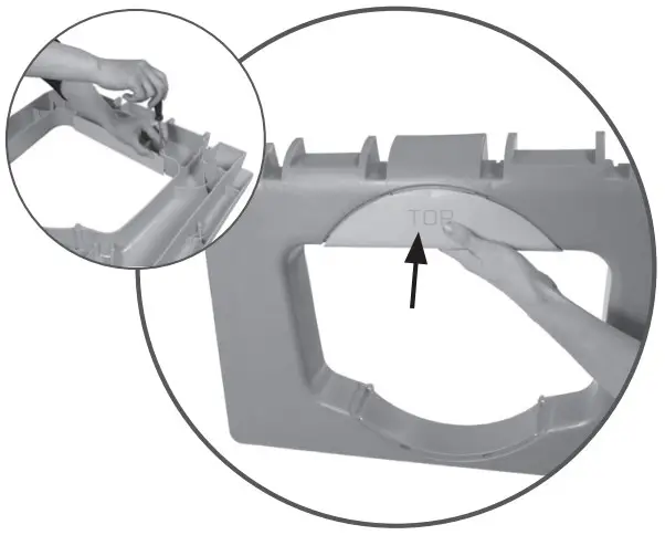 ATTACH UPPER AND LOWER LEG