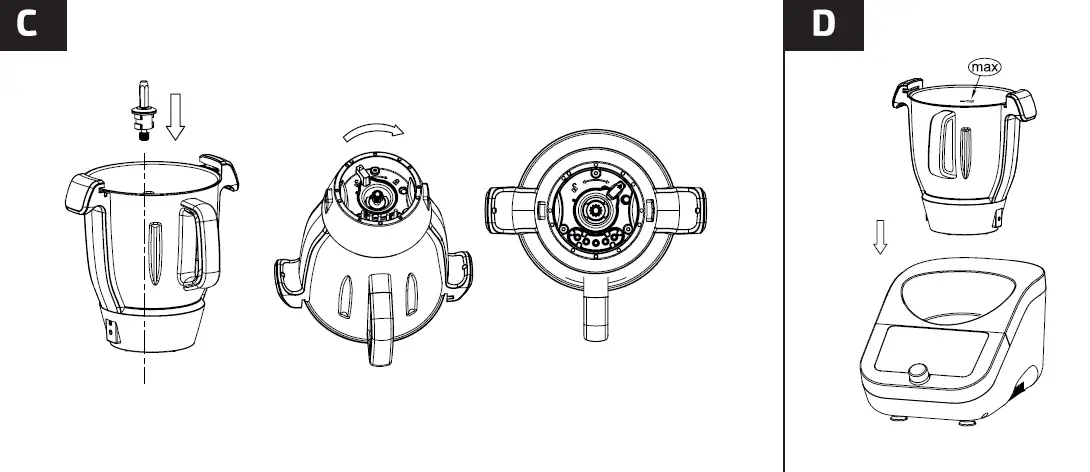 ufesa Totalchef RK7 Kitchen Robot Smart Food Processor 3