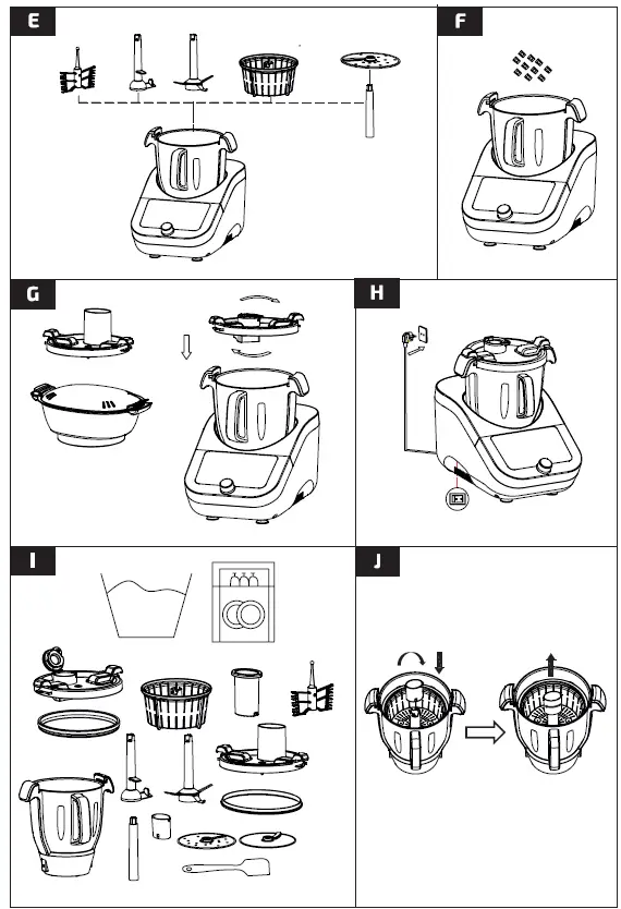 ufesa Totalchef RK7 Kitchen Robot Smart Food Processor 4