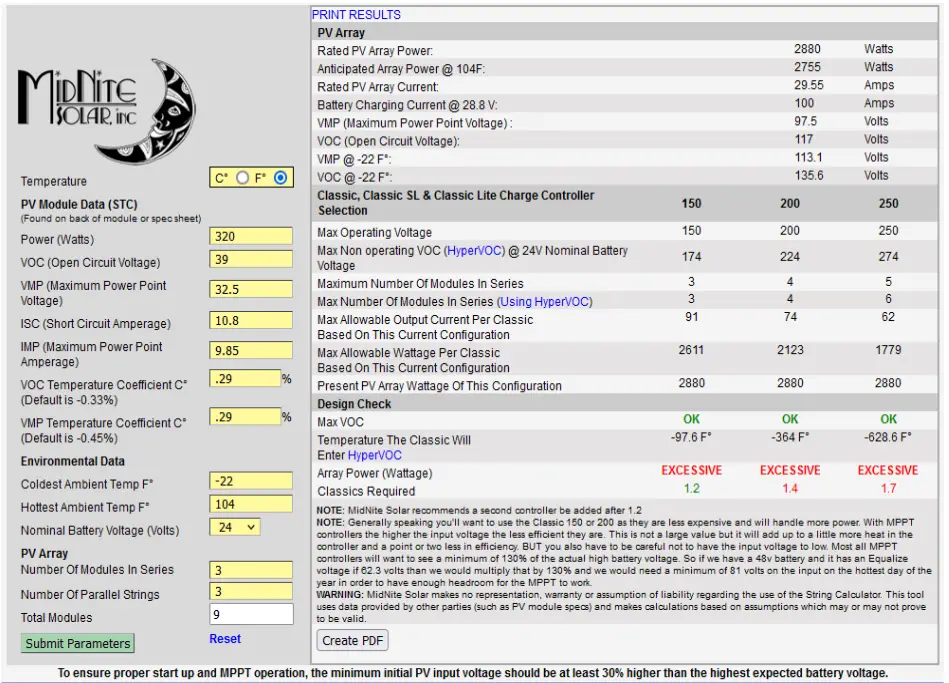 Simtek MPPT Solar Charge Controller - Midnite Solar Classic manual