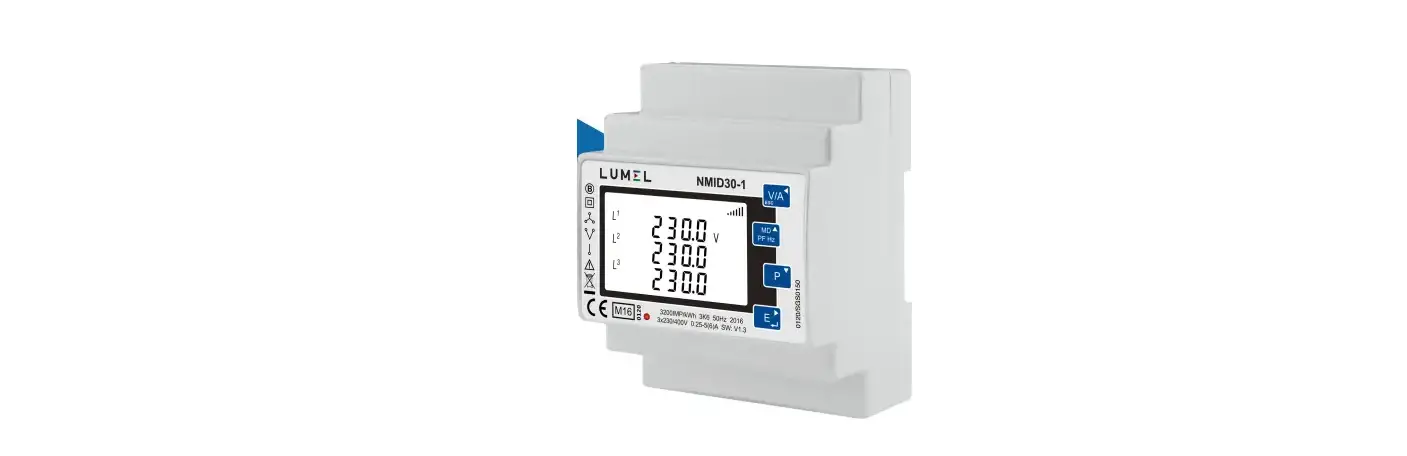 Lumel Nmid30-1 3-phase Energy Meter User Manual Lumel Nmid30-1 3-phase Energy Meter User Manual