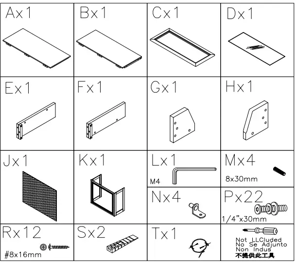 ASHLEY A4000336 Living Room Chaseton Accent Cabinet-FIG2