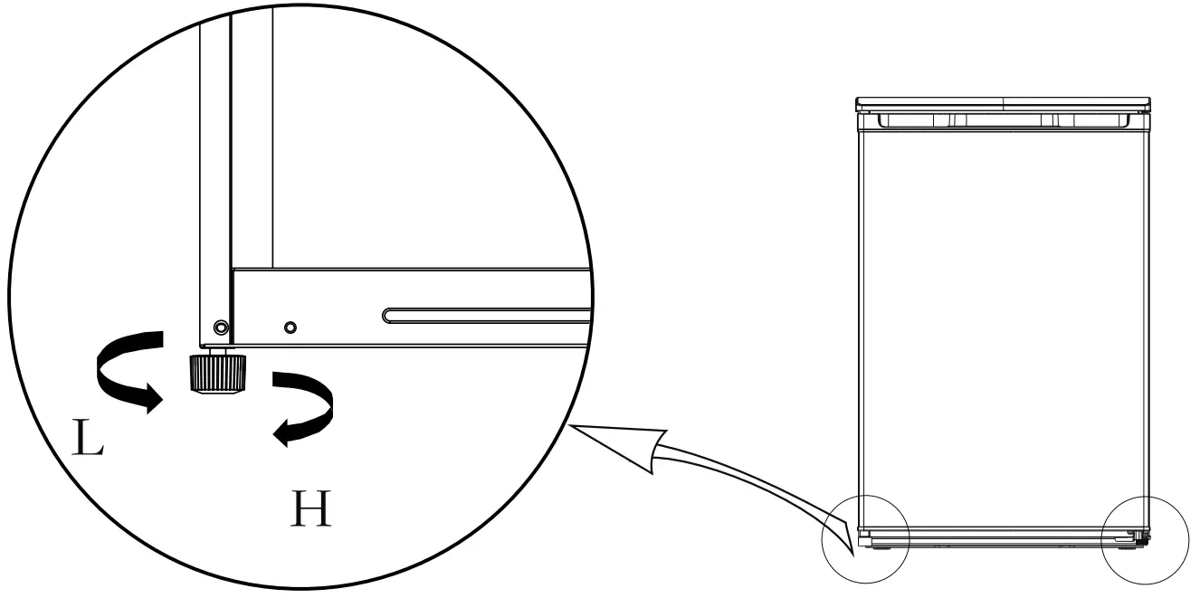 Comfee RCU119WH1 Upright Freezer 83L - Fig 17