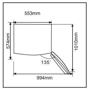 Comfee RCU119WH1 Upright Freezer 83L - Fig 25