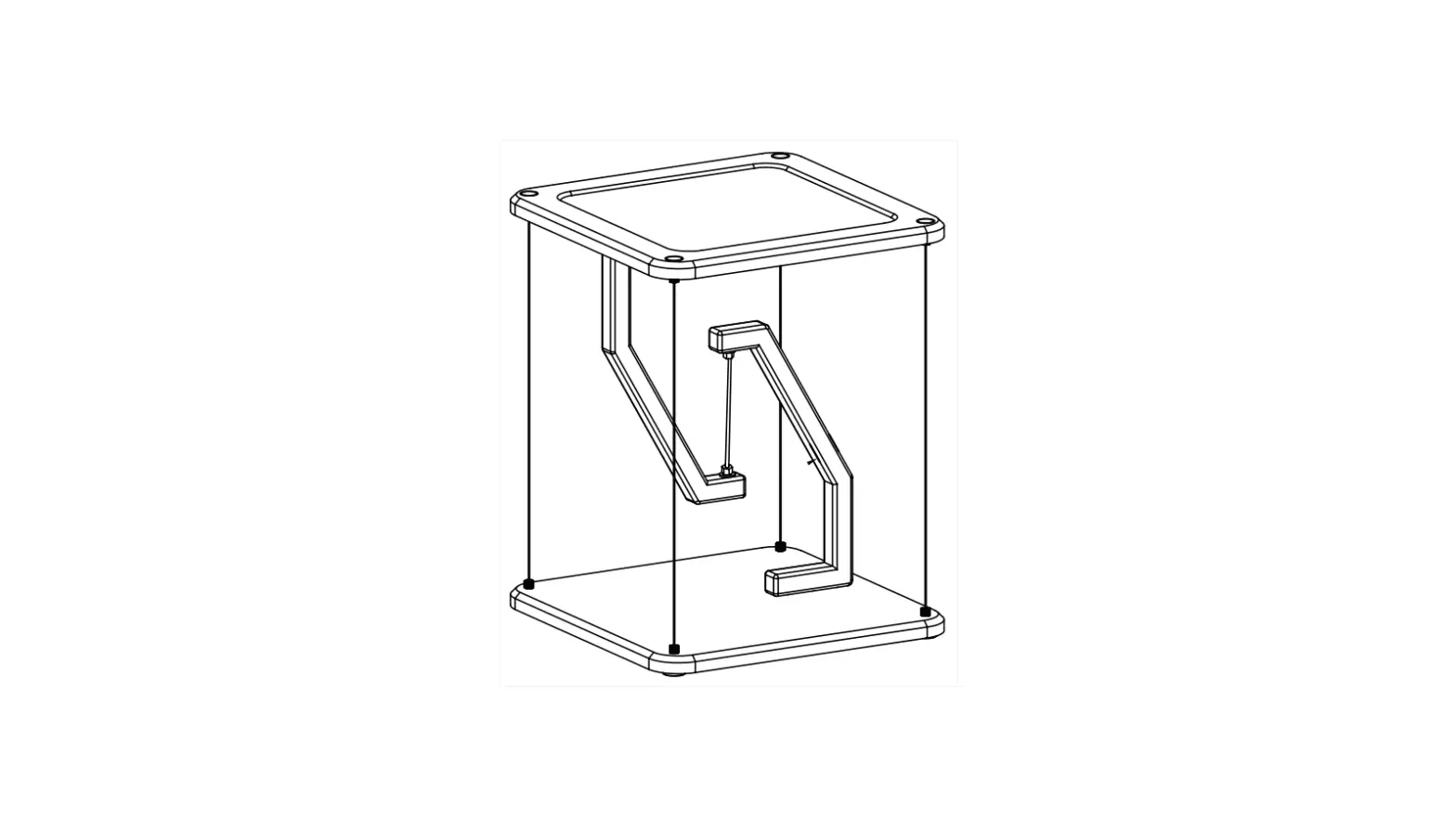 Vivo Stand-ten01w White Floating Speaker Stand Instruction Manual