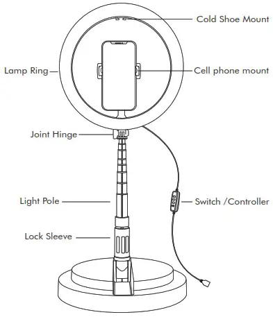 imoshion Ring Led Light - Product Parameters