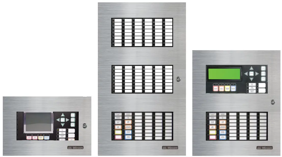 Mircom RA-1000 STAINLESS STEEL SERIES Remote Annunciators