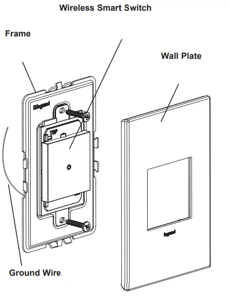 legrand Wireless Smart Switch with Netatmo WNAL23 -