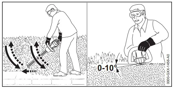 STIHL HSA 60.0 Cordless Hedge Trimmer - After Finishing Work