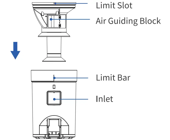 Installation of filter components
