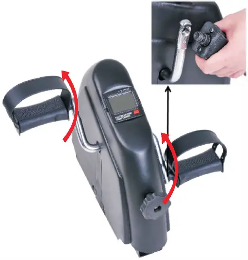 JAXPETY Portable Mini Desk Exercise Bike 03