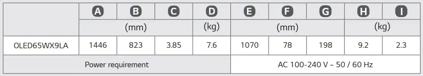 LG OLED65WX 65 Inch Class Wallpaper 4K Smart OLED TV-9