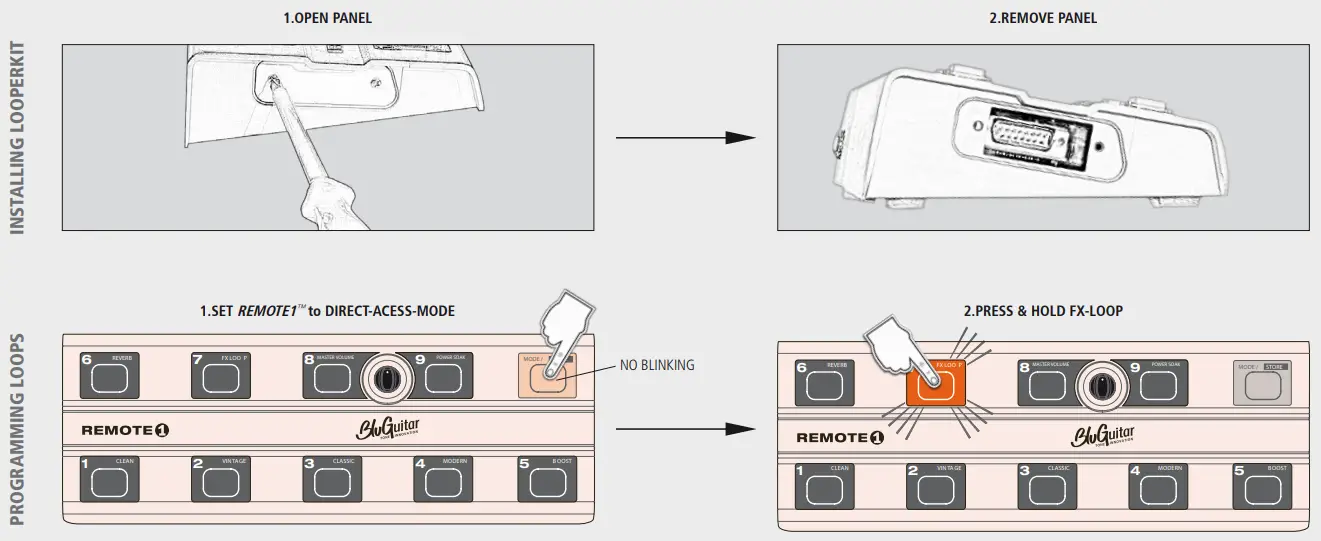 BluGuitar 74076 Remote Foot Controller for Amp 1 - FIGURE 11