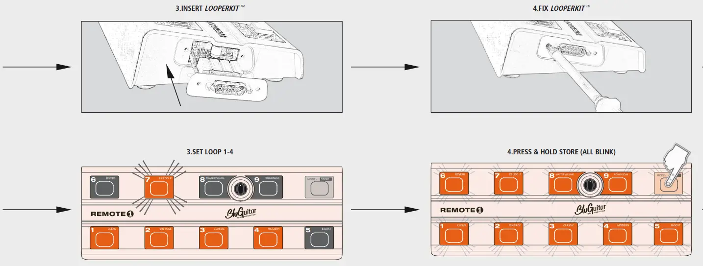BluGuitar 74076 Remote Foot Controller for Amp 1 - FIGURE 12