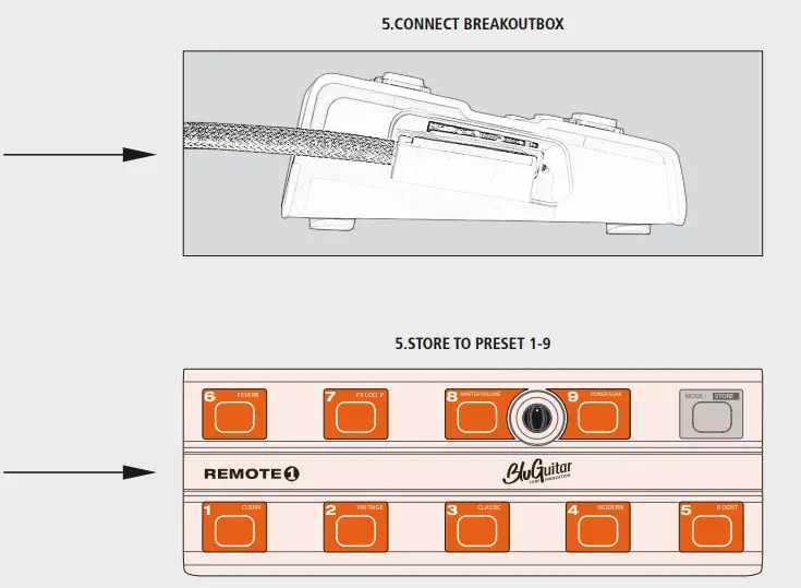 BluGuitar 74076 Remote Foot Controller for Amp 1 - FIGURE 13