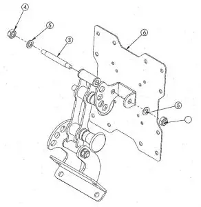 FORCE USA USA F-G20-TVMOUNT TV Mounting - Assembly step 2