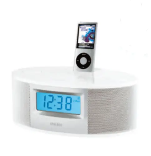 Homedics Ss-6510 Soundspa Fusion Alarm Clock Radio Sound Machine And Dock For Ipod Instruction Manual And Warranty Information