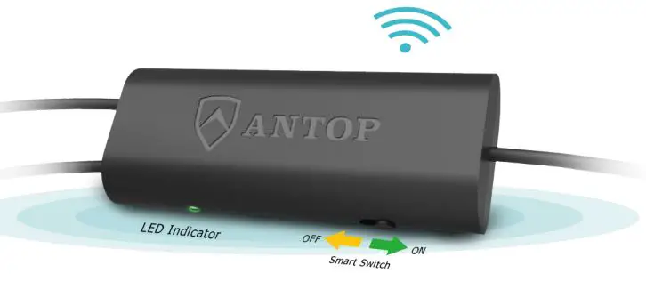 ANTOP AT-218B WAVE Indoor TV Antenna Smartpass Amplified - Smartpass Amplified System