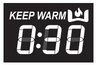 WOLF WGKT100S True Temperature Electric Kettle - Icon in the Display3