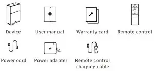 hachi B089K8DB2Y Infinite M1 Mini Smart Portable Touch Screen Projector - Box