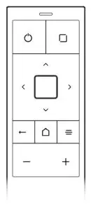 hachi B089K8DB2Y Infinite M1 Mini Smart Portable Touch Screen Projector - Physical Remote Control