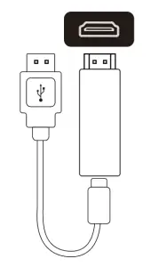 global global sources H1 1080P Projector- HDMI ConnectionsH1 1080P Projector- HDMI Connections