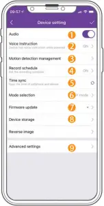 WP2056 - Camera Settings