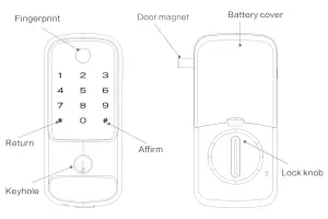 CSLP 402C Wi-Fi Smart Lock - perational Guide