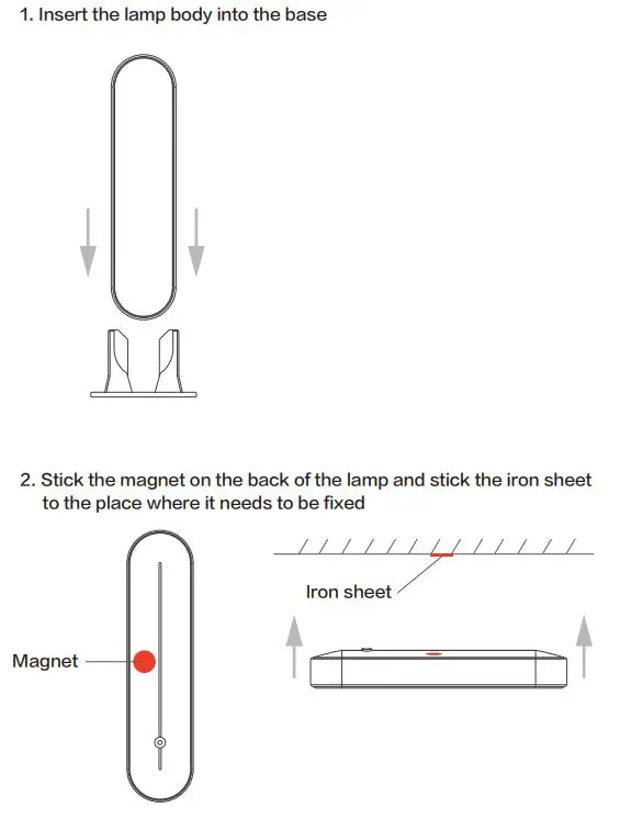 Qingdao Tumu Technology BLDRGB05 Tabletop Atmosphere Light User Manual - Usage Method