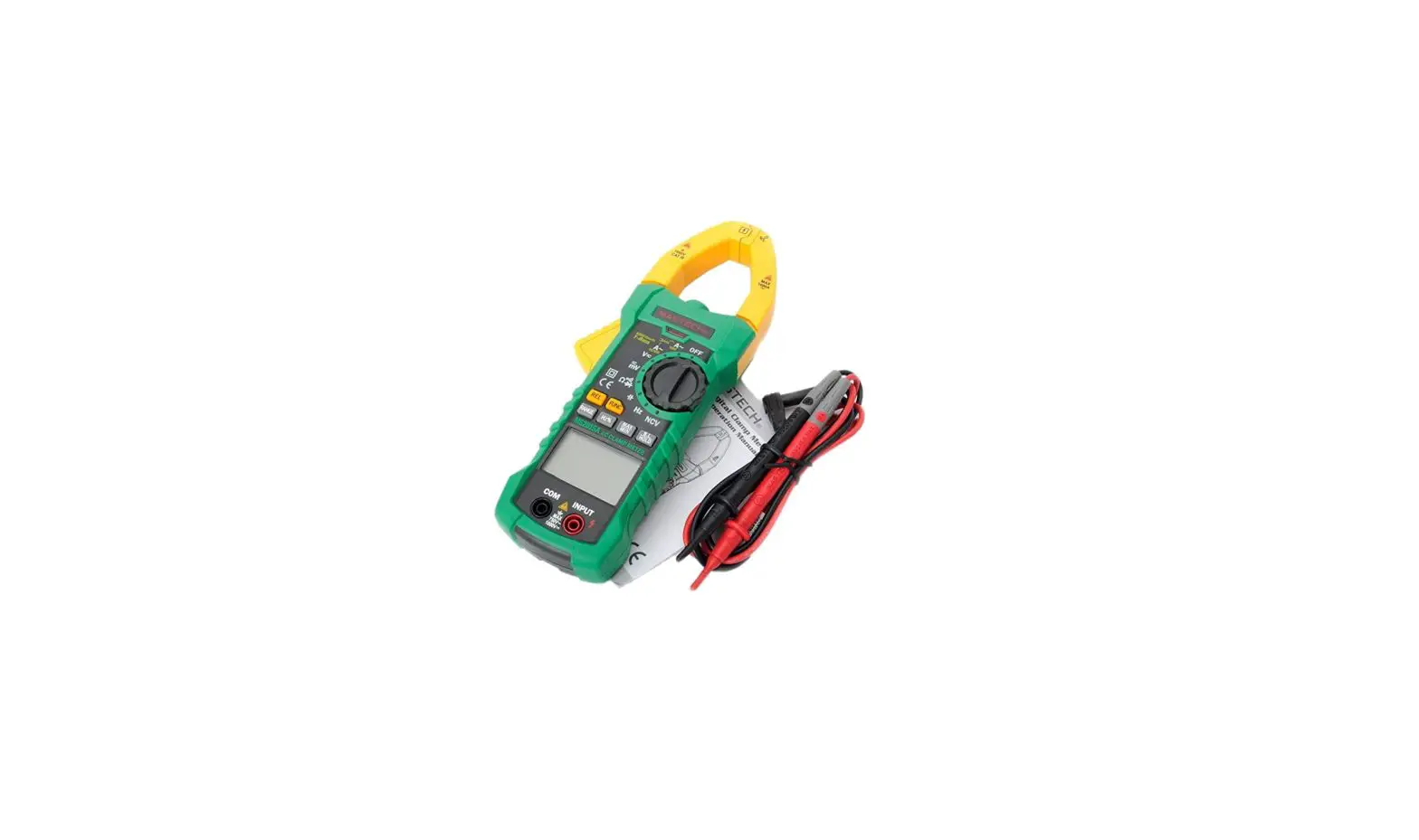 Mastech Ms2025c Digital Clamp Meter User Guide