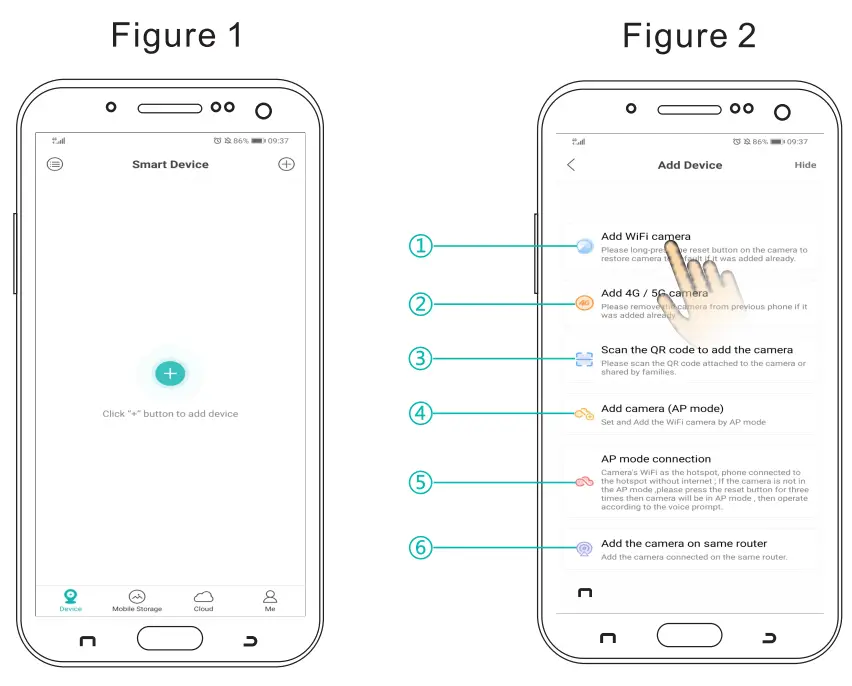 Hangzhou Xiongmai Technology ROBOT CAMERA for Android and iOS - fig