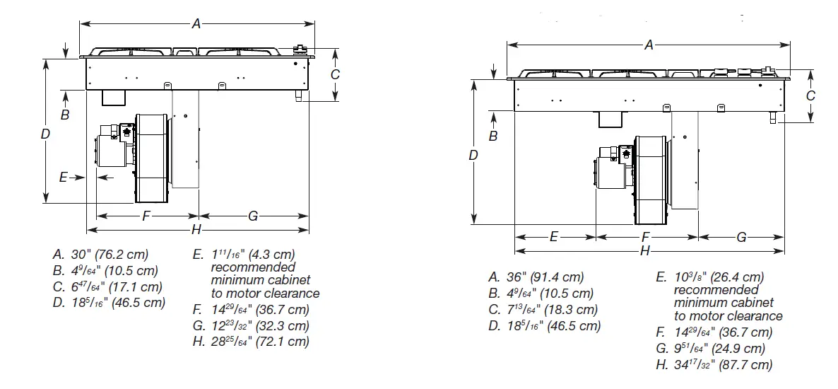 KitchenAid KCGD506GSS 36 Inch 91.4cm Gas Downdraft Cooktop-2