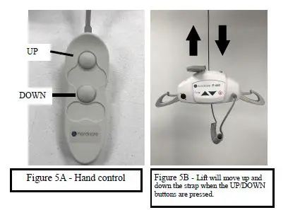 P440 Portable Ceiling Lift by Handicare FIG 10