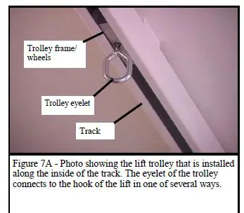 P440 Portable Ceiling Lift by Handicare FIG 13