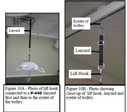 P440 Portable Ceiling Lift by Handicare FIG 16