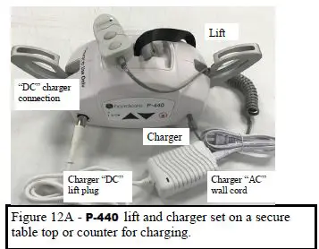 P440 Portable Ceiling Lift by Handicare FIG 19