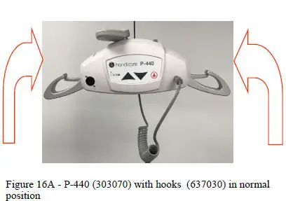P440 Portable Ceiling Lift by Handicare FIG 30