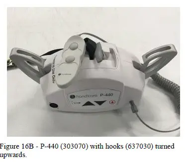 P440 Portable Ceiling Lift by Handicare FIG 31