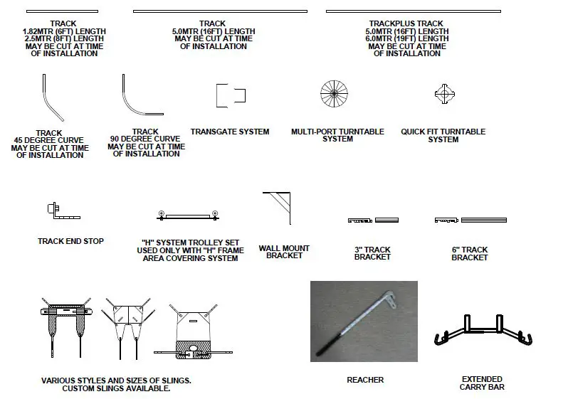 P440 Portable Ceiling Lift by Handicare FIG 34