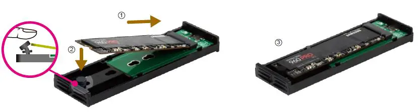 SILVERSTONE RVS03 SATA M.2 SSD Enclosure-3